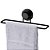 Kit 2 Porta Toalha Rosto Banheiro Lavabo Fixação Adesivo 25 Cm - Imagem 3