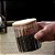 Kit 3 Pote Vidro Canelado Tampa Bambu P/ Mantimento Hermético 550ml - Imagem 3