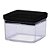 Kit 4 Pote Hermético Lumini Quadrado 480ml - Preto - Imagem 6