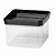 Pote Hermético Lumini Quadrado Black 225ml - Imagem 1