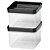 Kit 2 Pote Hermético Lumini Quadrado Black 225ml - Imagem 4