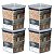 4 Pote Hermético Multiuso Lumini Quadrado Paramount 1700 Ml - Imagem 1