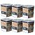 6 Pote Hermético Multiuso Lumini Quadrado Paramount 1700 Ml - Imagem 1