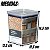 6 Pote Hermético Multiuso Lumini Quadrado Paramount 1700 Ml - Imagem 2