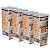 4 Potes Herméticos Multiuso Lumini Quadrado Paramount 3500 Ml - Imagem 1