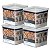 4 Pote Hermético Multiuso Lumini Quadrado Paramount 2.195 Ml - Imagem 1