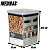 4 Pote Hermético Multiuso Lumini Quadrado Paramount 3.335 Ml - Imagem 2