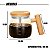 Caneca Mixer Automática 500ml Vidro Recarregável Whey Café - Imagem 2