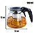 Chaleiras De Vidro 950 Ml Com Infusor E Tampa Acoplada - Imagem 3