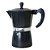 Cafeteira Italiana Casita 450ml 9 Xícaras Alumínio Preto - Imagem 1