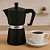 Cafeteira Italiana Casita 450ml 9 Xícaras Alumínio Preto - Imagem 2