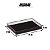 Bandeja Decorativa Em Metal C/ Vidro 24cm Mart Cor Preto - Imagem 3