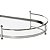 Bandeja Decorativa Grande 41 Cm Espelhada Metal Mart Prata - Imagem 5