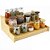 Organizador Com 3 Andares De Bambu 30cm - Imagem 1