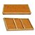 Bandeja Dobravel Com Pes De Bambu 50x30x20cm Para Cafe - Imagem 10