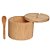 Porta Temperos Pote Com Colher Bambu Natural Multiuso - Imagem 1