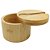 Kit 2 Porta Temperos Pote Com Colher Bambu Natural Multiuso - Imagem 8