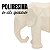 Escultura Elefante Decorativa Escritório Sala Poliresina - Imagem 8