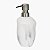 Dispenser Porta Sabão Líquido Poliresina Mart 400ml Off Withe - Imagem 4