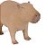 Escultura Capivara Poliresina Realista Luxo Decoração - Imagem 9