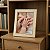 Porta Retrato Decorativo Luxo Mart Mdf Madeira Bege 15x20 - Imagem 1