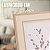 Porta Retrato Decorativo Mart Mdf Madeira Marrom Claro 15x20 - Imagem 5