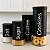 Kit 4 Potes Vidro Aço Black C/ Etiquetas Estilo Wolff C/tampa De 820ml A 1,9lt - Imagem 2
