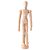 Boneco Madeira Flexível E Articulado 30cm - Imagem 1