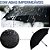 Kit 2 Guarda Chuva Portaria Grande Reforçado Contra Vento Cor Preto Desenho Do Tecido Liso - Imagem 3
