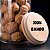 Kit 3 Potes Hermético Mantimentos Vidro Tampa De Bambu 10x8 Cm 600 Ml Organizador Alimentos - Imagem 5