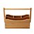 Suporte Porta Talheres Utensílios De Mesa Em Bambu Com Alça - Imagem 4