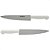 Faca Cozinha Profissional Afiada Aço Inox Cabo Branco 38cm - Imagem 7