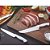 Kit 2 Faca Cozinha Profissional Afiada Aço Inox Cabo Branco - Imagem 5