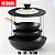 Tampa Universal C/silicone Vidro Panela 20 A 22 A 24 Cm - Imagem 2