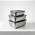 Kit 3 Potes Herméticos Inox Marmita E Organizador Multiuso - Imagem 7