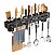 Suporte Utensilios De Cozinha P/ Parede Aço Inox 8 Ganchos - Imagem 6