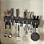 Suporte Utensilios De Cozinha P/ Parede Aço Inox 8 Ganchos - Imagem 2