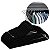 Kit 12 Cabides Veludo Adulto Roupa Não Escorrega 41x22 Preto - Imagem 1