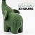 Elefante Decorativo Texturizado Médio Efeito Tricot Pla - Imagem 4