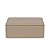 Caixa Decorativa Mdf Revestimento Pu Couro Sintético 28x26cm - Imagem 4