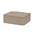 Caixa Decorativa Mdf Revestimento Pu Couro Sintético 28x26cm - Imagem 5