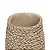 Vaso Cachepot Decorativo Em Cimento Trançado Natural 20cm - Imagem 4