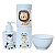 Kit Higiene Babê Safari 5 pçs - Com Bandeja e Tampa c/ trava - Imagem 2