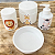 Kit Higiene Babê Safari 5 pçs - Com Bandeja e Tampa c/ trava - Imagem 3