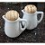 kit 2 Jarras 60ml para Molhos e Caldas, Galheteiro Azeite e Vinagre - Porcelana tampa pinus - Imagem 5
