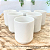 Jogo 4 copos 150ml - Kit Porcelana branca (2) - Imagem 3