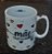 Jogo 6 canecas 300ml Frases Mãe - Kit Porcelana - Decoração Caneca Completa Corações - Imagem 7