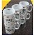Jogo 6 canecas 300ml Frases Motivacionais - Kit Porcelana - Imagem 4
