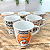 Jogo 6 canecas Cônicas 120ml Flork Café - Porcelana - Imagem 4