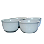 Jogo 6 Cumbucas 350ml - Tigelas - Kit Porcelana branca (2) - Imagem 1